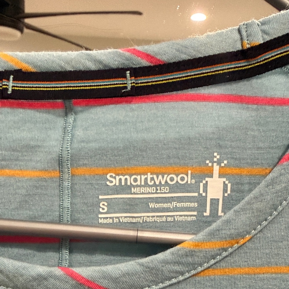 Smartwool Multicolor Striped Tee - image 2
